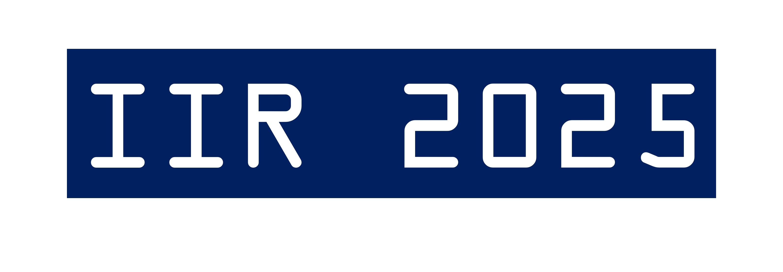 IIR 2025 Logo