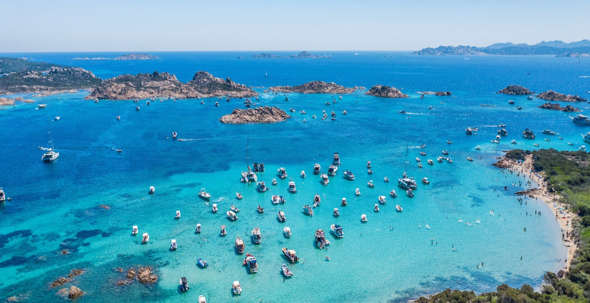 Sea view of Sardinia